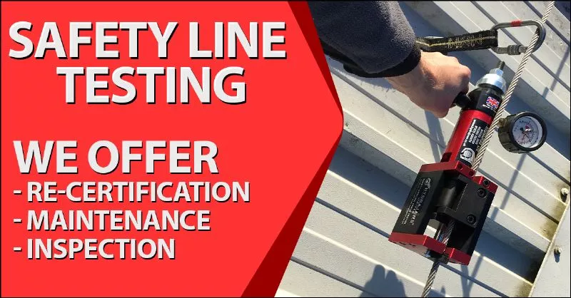 Safety Line Testing Practical Roofing Cheltenham - Cheltenham, Gloucestershire